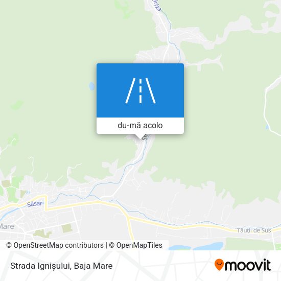 Hartă Strada Ignișului