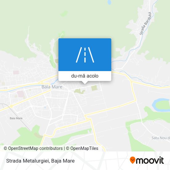 Hartă Strada Metalurgiei