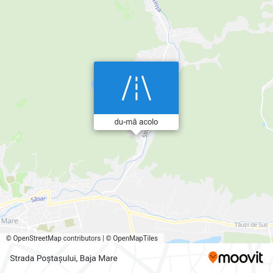 Hartă Strada Poștașului