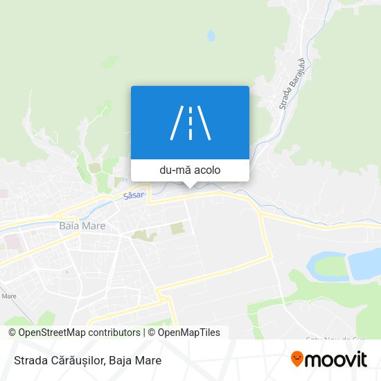 Hartă Strada Cărăușilor