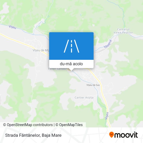 Hartă Strada Fântânelor