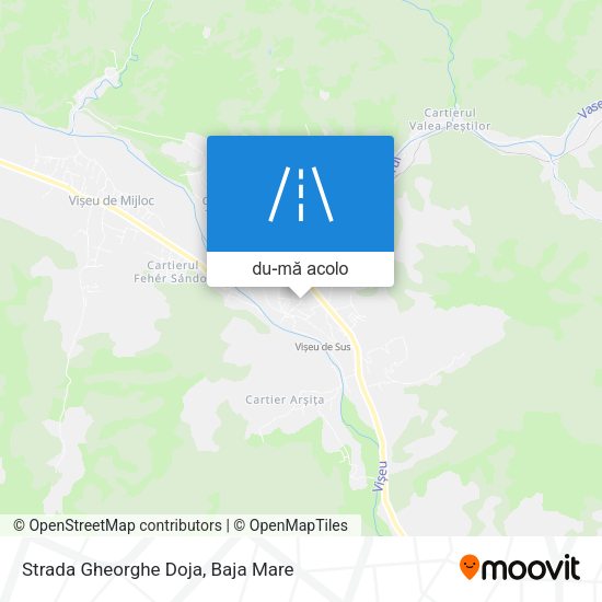 Hartă Strada Gheorghe Doja