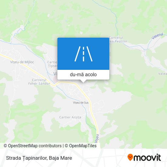 Hartă Strada Țapinarilor