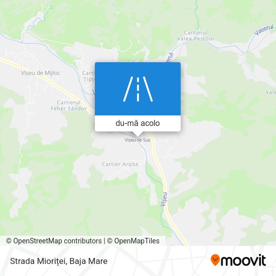 Hartă Strada Mioriței