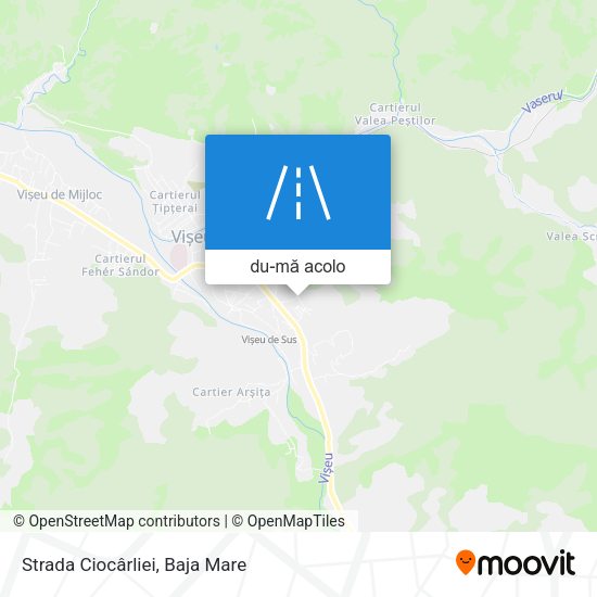 Hartă Strada Ciocârliei