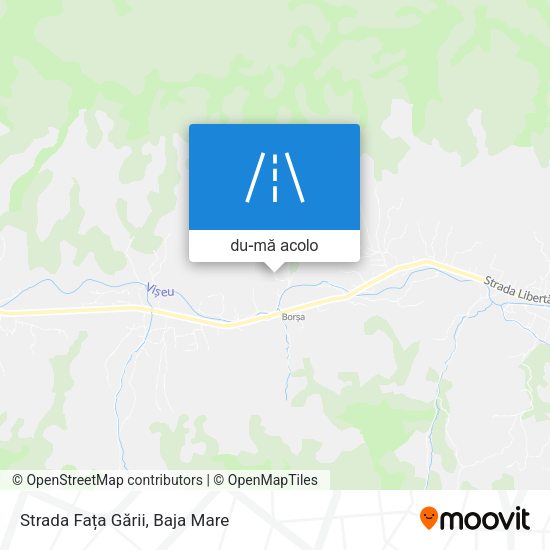 Hartă Strada Fața Gării