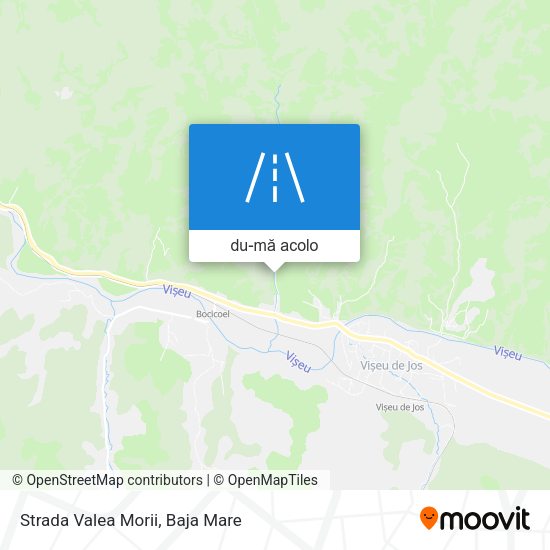 Hartă Strada Valea Morii
