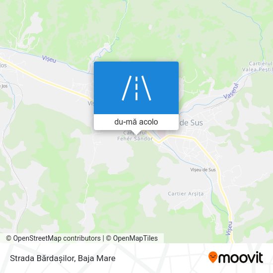 Hartă Strada Bărdașilor