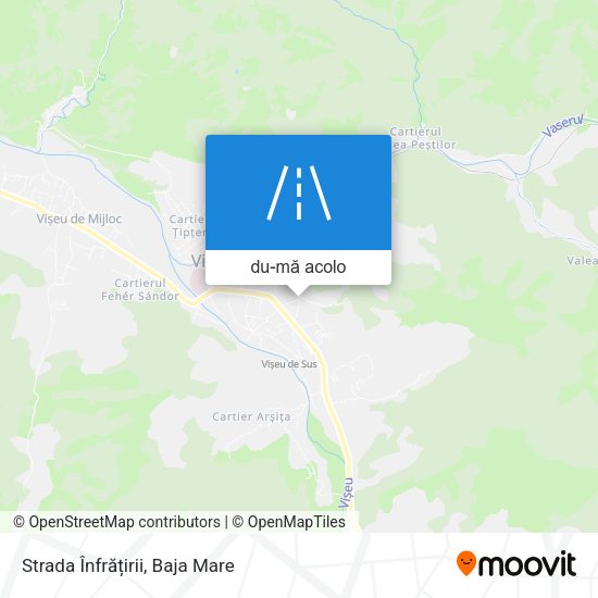 Hartă Strada Înfrățirii
