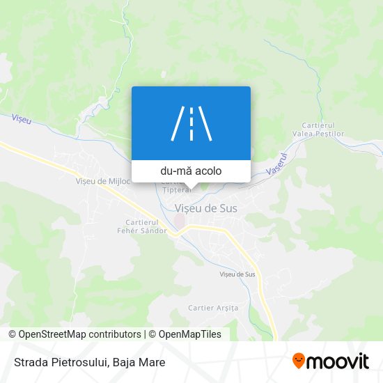 Hartă Strada Pietrosului