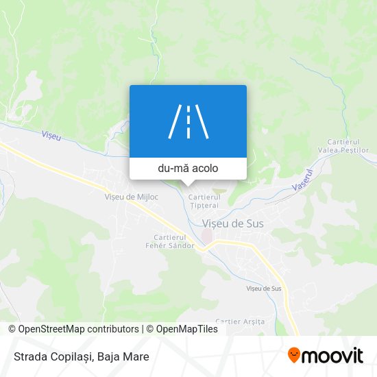 Hartă Strada Copilași
