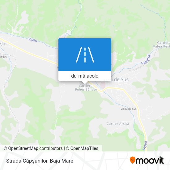 Hartă Strada Căpșunilor