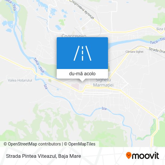 Hartă Strada Pintea Viteazul