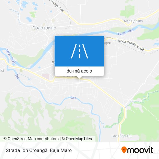 Hartă Strada Ion Creangă