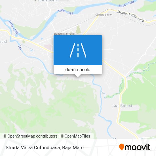 Hartă Strada Valea Cufundoasa