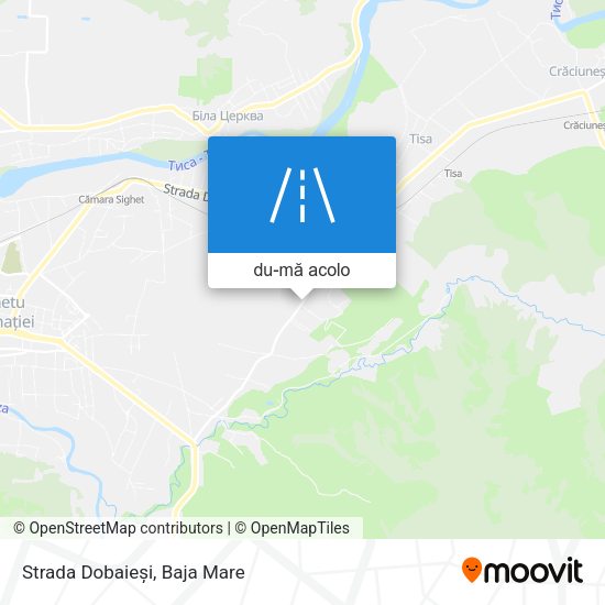 Hartă Strada Dobaieși