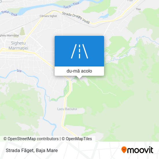 Hartă Strada Făget