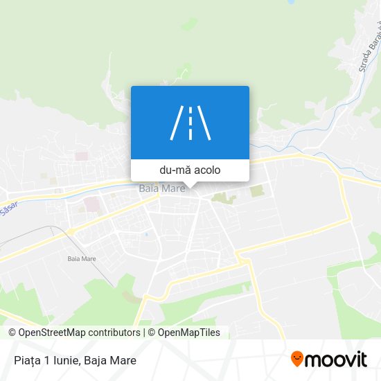 Hartă Piața 1 Iunie