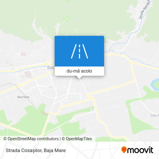Hartă Strada Cosașilor