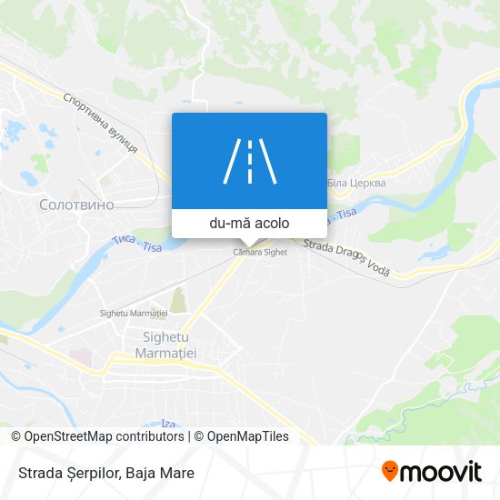 Hartă Strada Șerpilor