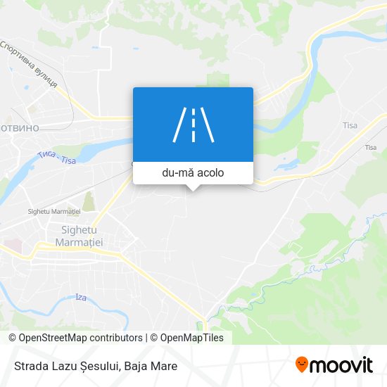 Hartă Strada Lazu Șesului