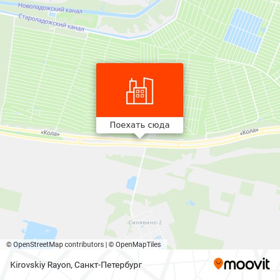 Карта Kirovskiy Rayon
