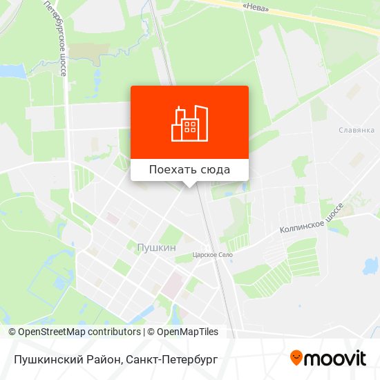 Карта Пушкинский Район