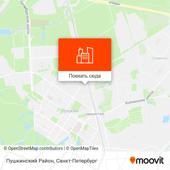 Карта Пушкинский Район