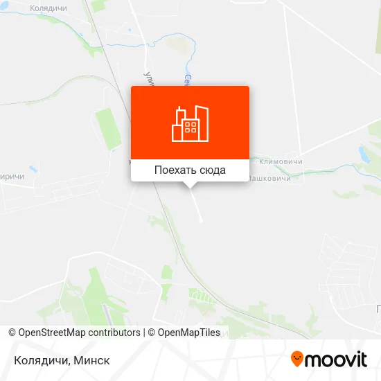Карта Колядичи