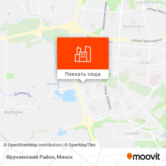 Карта Фрунзенский Район