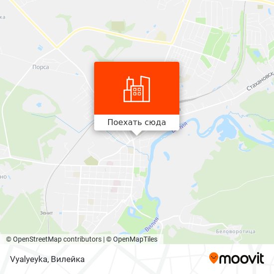 Карта Vyalyeyka