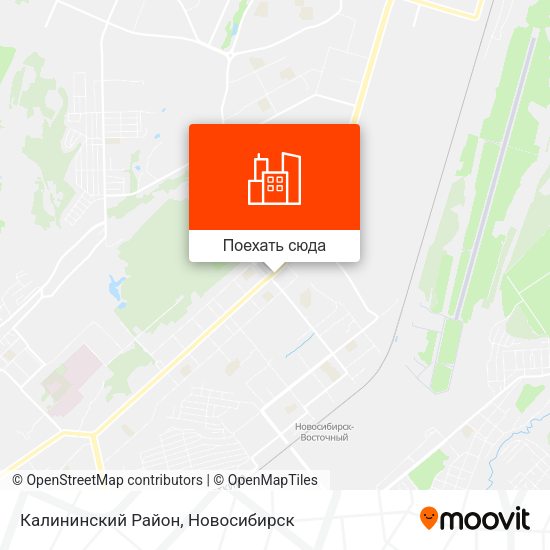 Карта Калининский Район