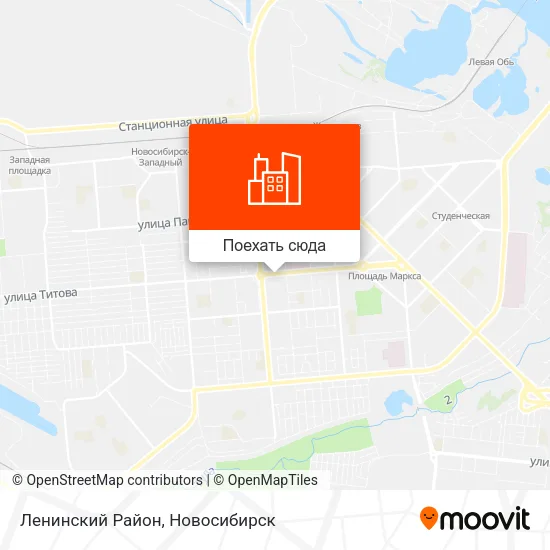 Карта Ленинский Район
