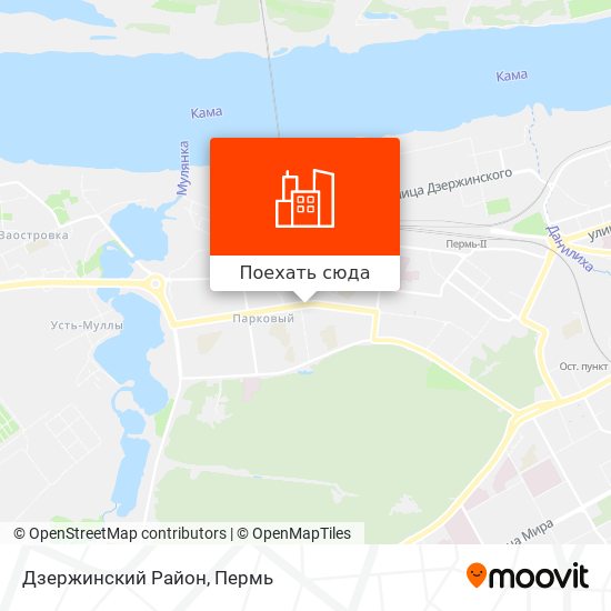Карта Дзержинский Район