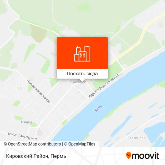 Карта Кировский Район