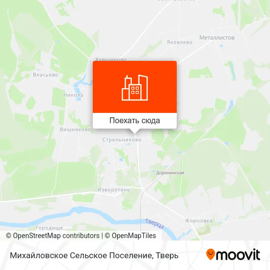 Карта Михайловское Сельское Поселение