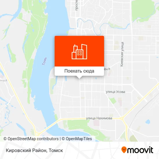 Карта Кировский Район