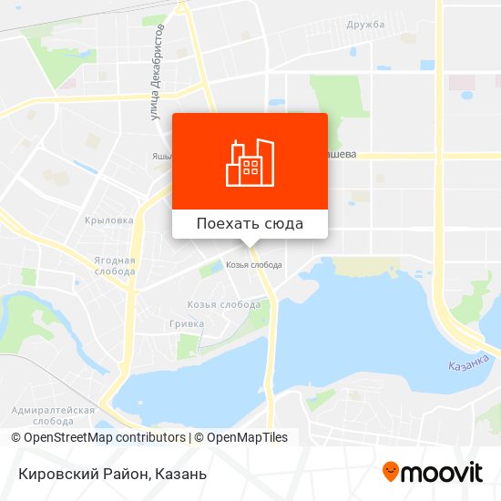Карта Кировский Район