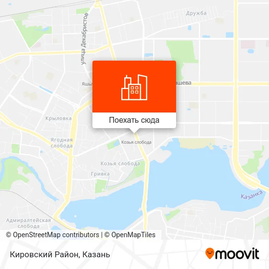 Карта Кировский Район