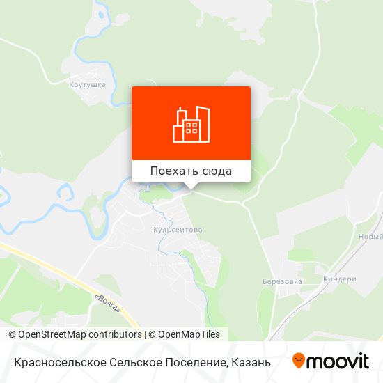 Карта Красносельское Сельское Поселение