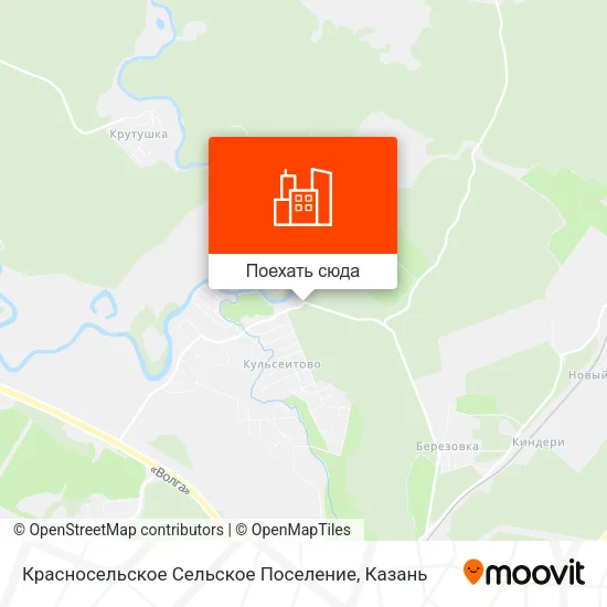 Карта Красносельское Сельское Поселение
