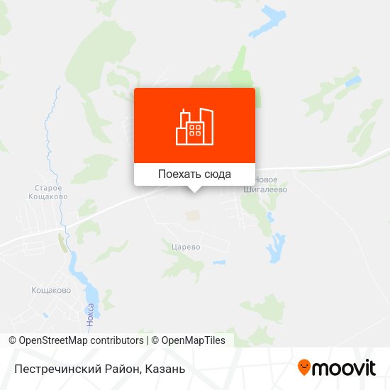 Карта Пестречинский Район