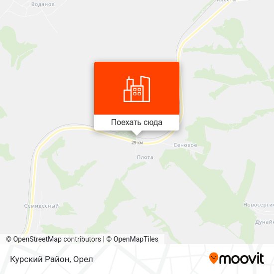 Карта Курский Район