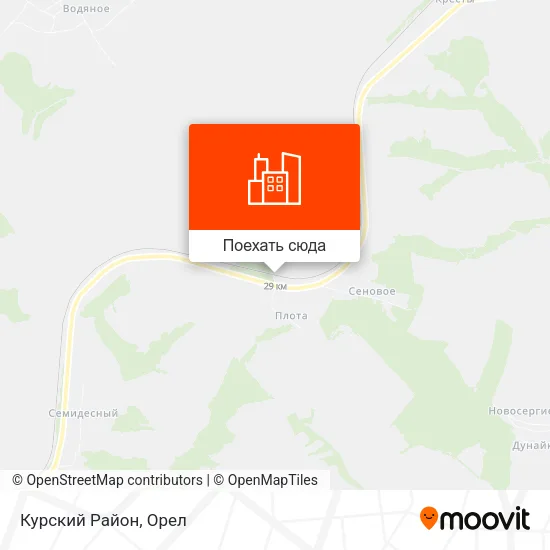 Карта Курский Район