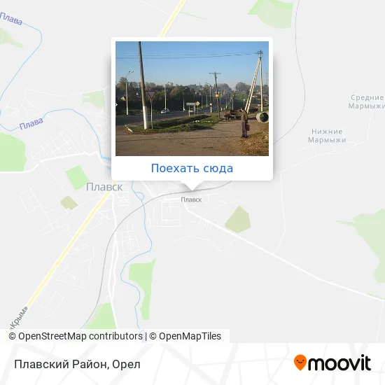 Карта Плавский Район
