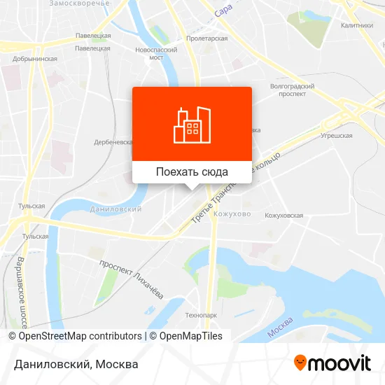 Карта Даниловский