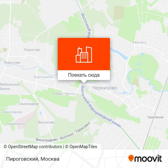 Карта Пироговский