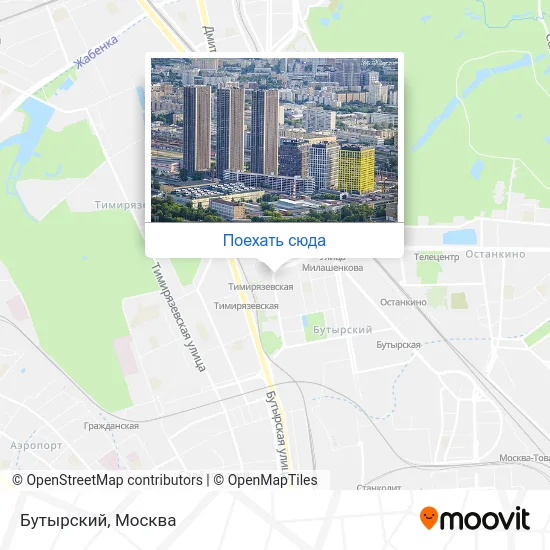 Карта Бутырский
