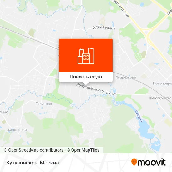 Карта Кутузовское