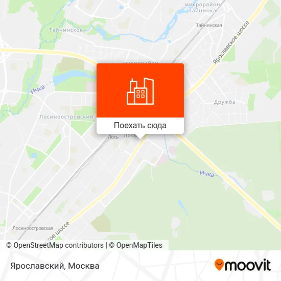 Карта Ярославский